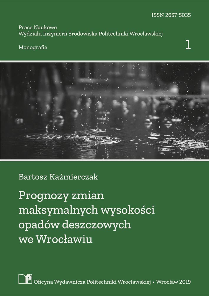 Prognozy Zmian Maksymalnych Wysokości Opadów Deszczowych We Wrocławiu ...